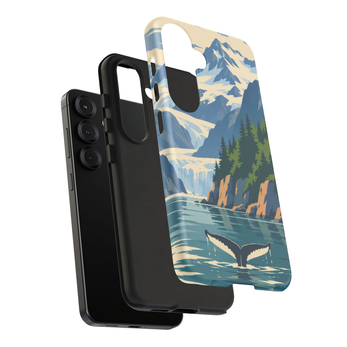 Glacier Bay — Fjord Silence Samsung Galaxy Tough Case