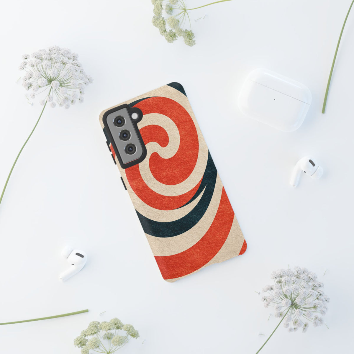 Ember Spiral Samsung Galaxy Tough Phone Case