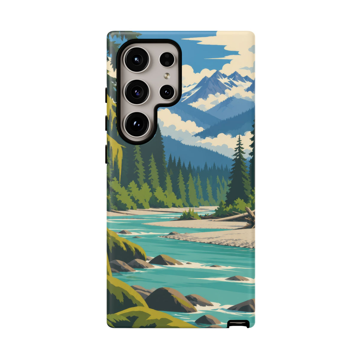 Hoh Rain Forest — Rivergreen Samsung Galaxy Tough Case