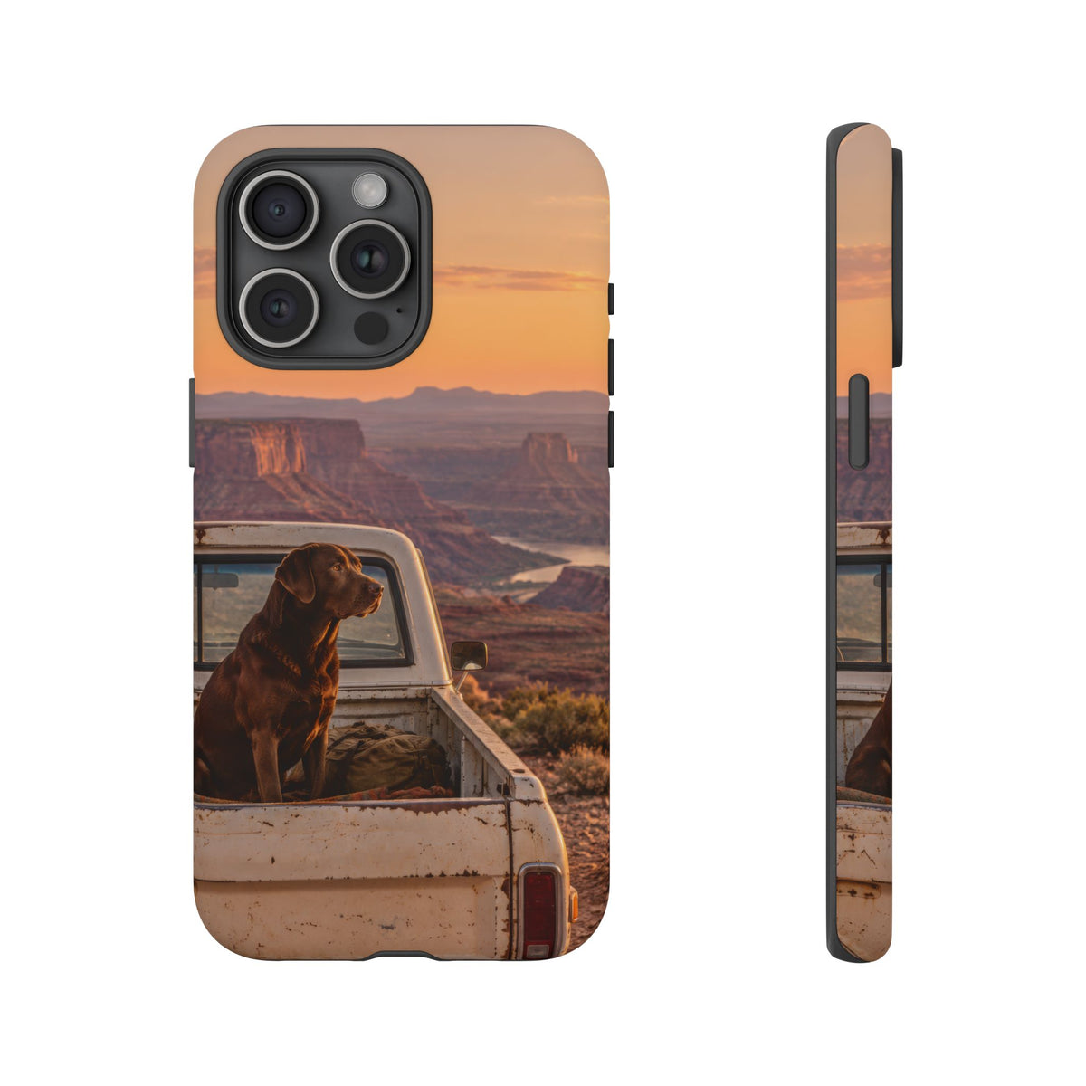 Desert Tailgate Companion iPhone Tough Case | labrador