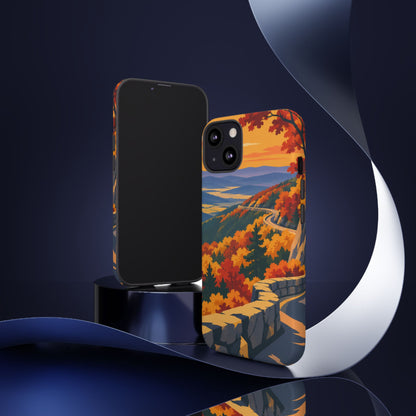Skyline Drive — Overlook Gold iPhone Tough Case