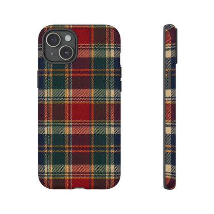 Highland Holiday iPhone Tough Case | christmas plaid
