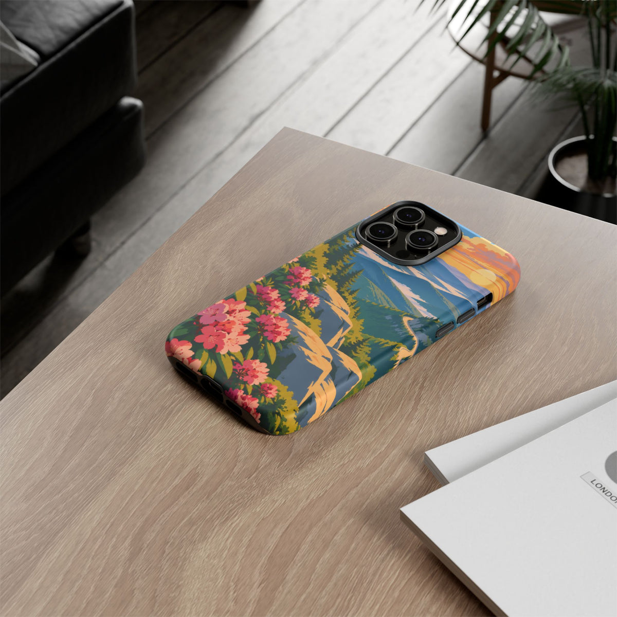 Blue Ridge Parkway — Ridgeway Bloom iPhone Tough Case