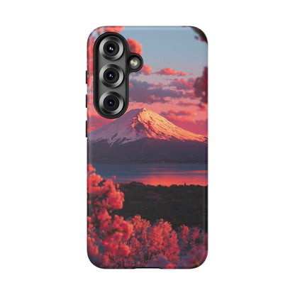 Fuji Rose Horizon Samsung Galaxy Tough Phone Case