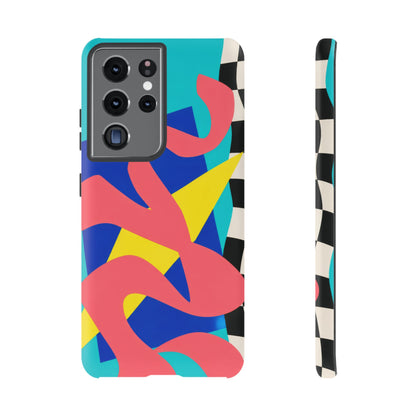 Cut Loose Samsung Galaxy Tough Case | Retro Abstract Art