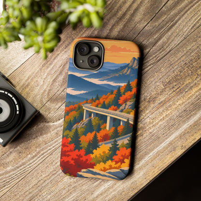 Blue Ridge Parkway — Viaduct Morning iPhone Tough Case