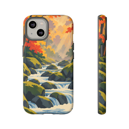 Great Smoky Mountains — Autumn Creek iPhone Tough Case