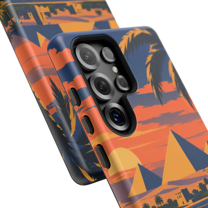 The Pyramids — Nile Dusk Samsung Galaxy Tough Case