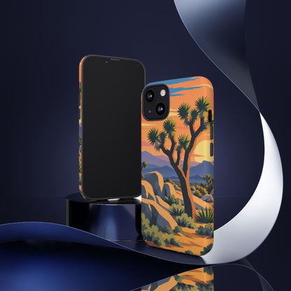 Joshua Tree — Desert Silhouettes iPhone Tough Case