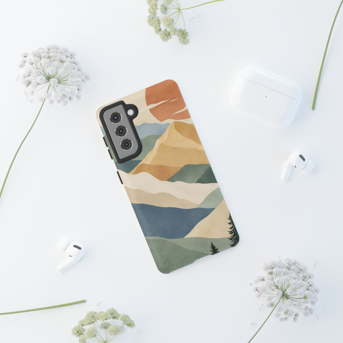 Sage Summit Samsung Galaxy Tough Case | abstract mountains