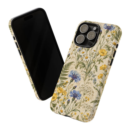 Meadow Archive iPhone Tough Case | wildflowers