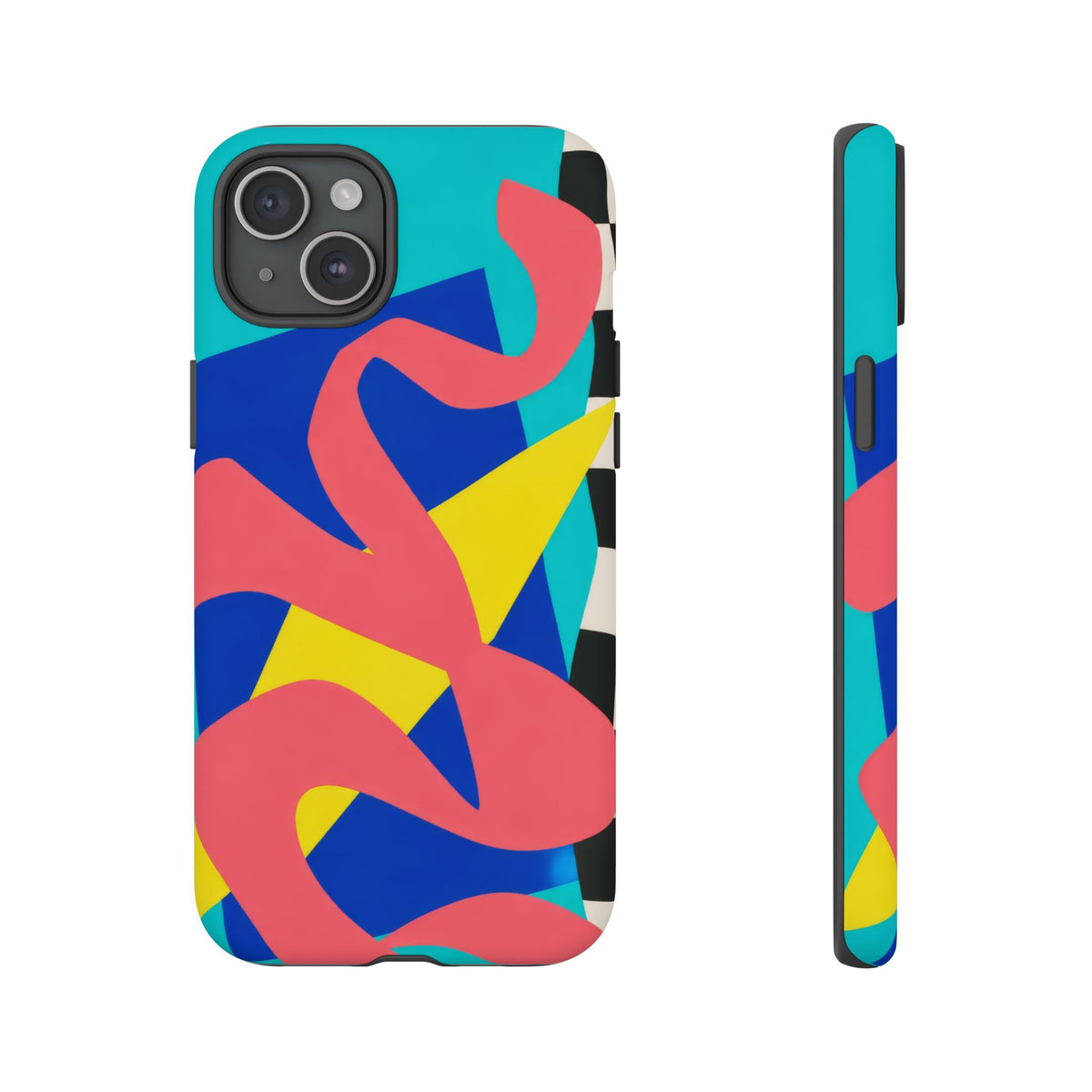 Cut Loose iPhone Tough Case | Retro Abstract Art