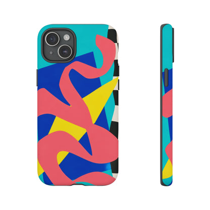 Cut Loose iPhone Tough Case | Retro Abstract Art
