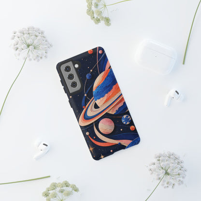 Cosmic Cut Paper Samsung Galaxy Tough Case | modern space