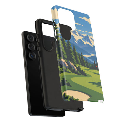Mountain Golf — Alpine Fairway Samsung Galaxy Tough Case