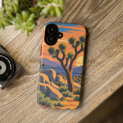 Joshua Tree — Desert Silhouettes iPhone Tough Case