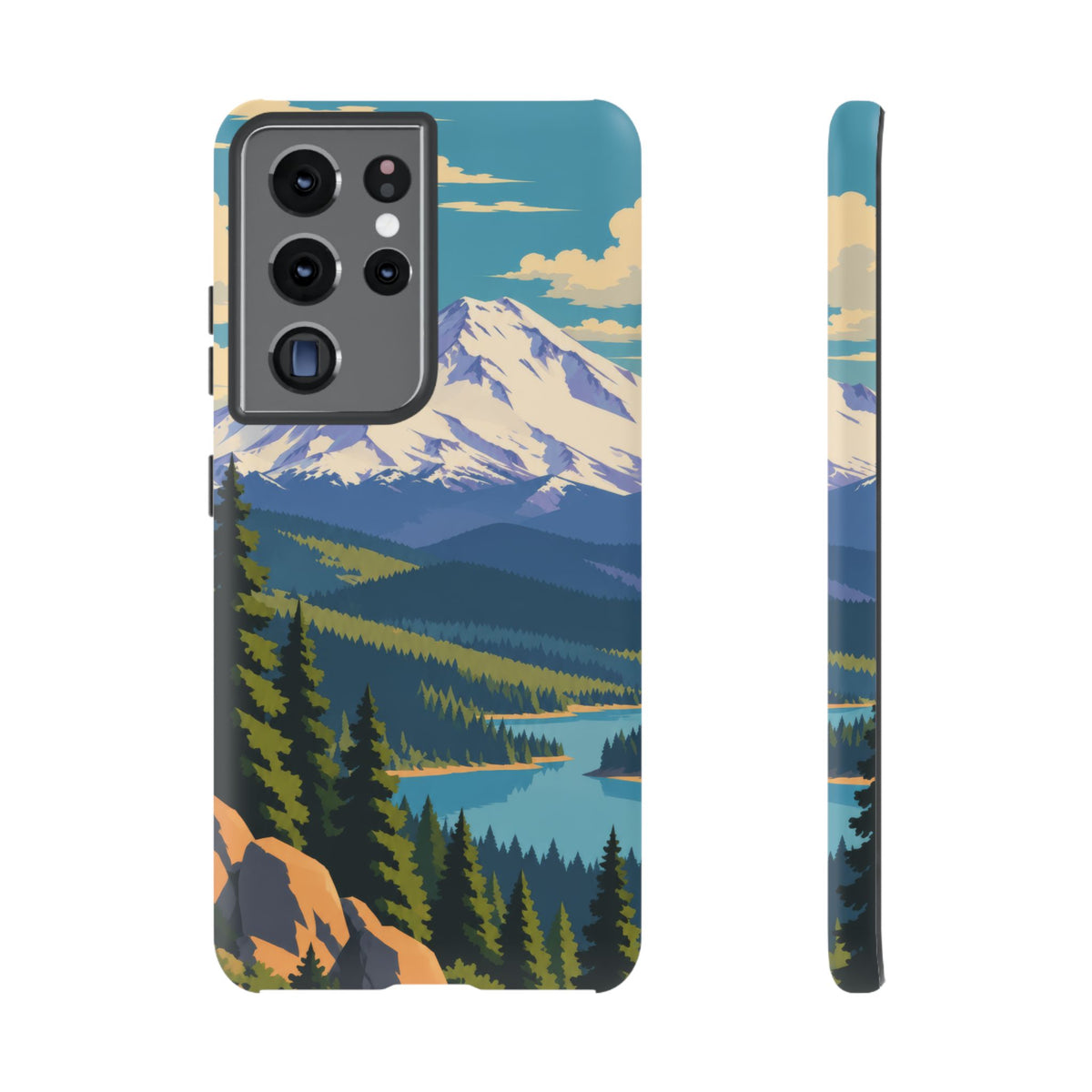 Mount Shasta — Snowlight Samsung Galaxy Tough Case
