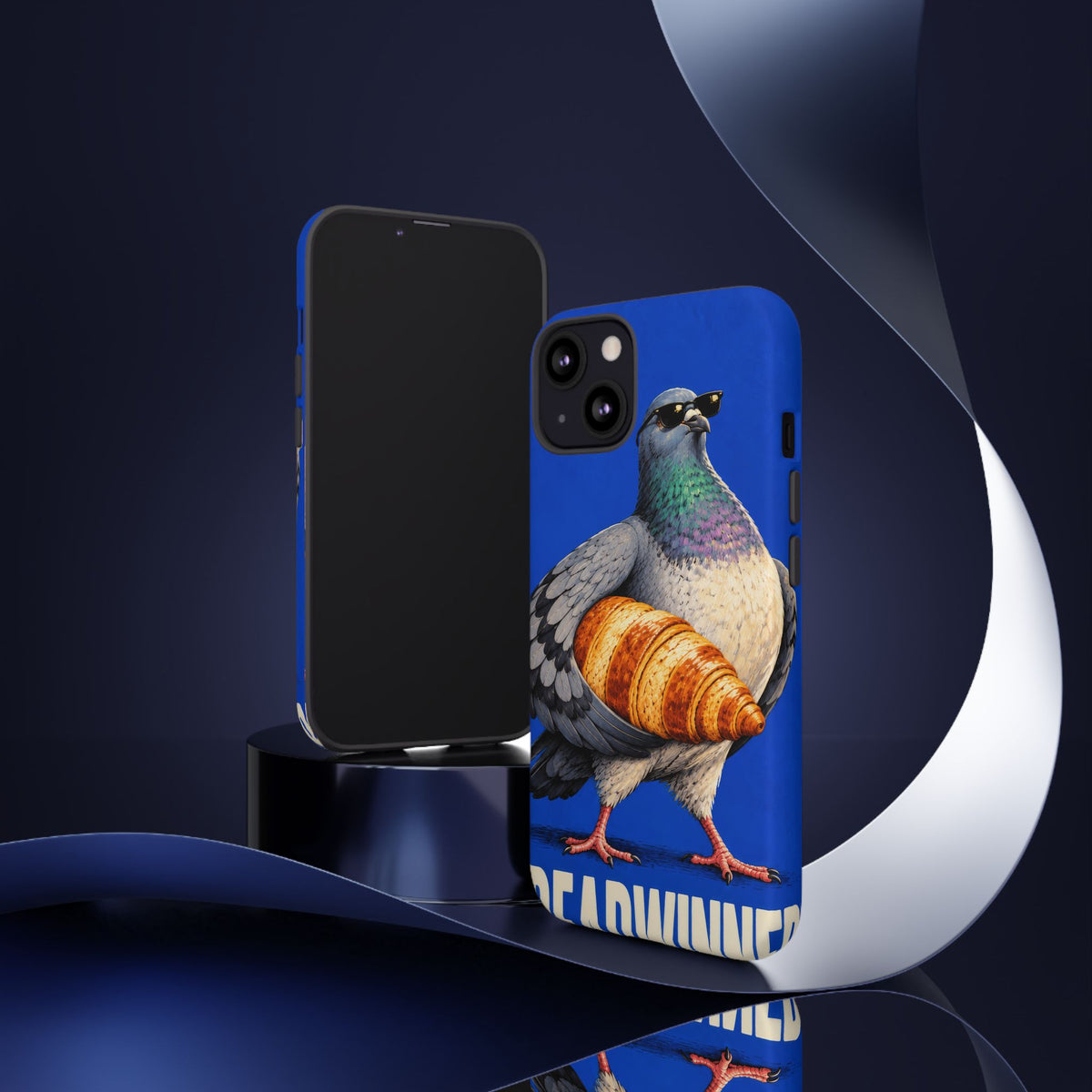 Breadwinner iPhone Tough Case | funny pigeon