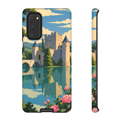 English Castle — Moat and Roses Samsung Galaxy Tough Case