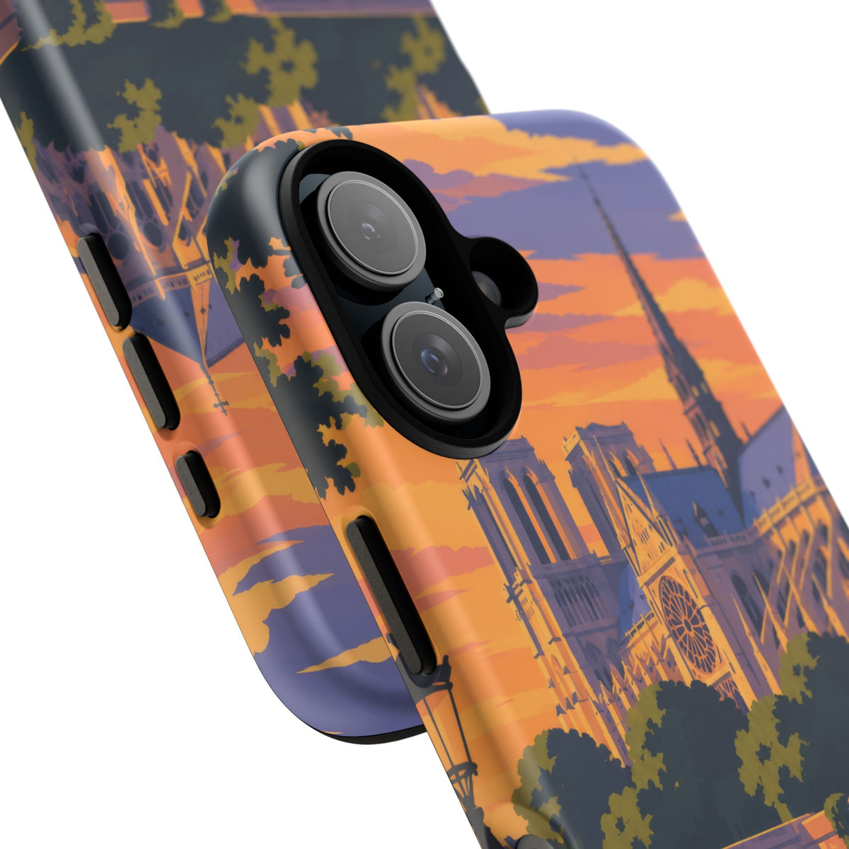 Notre Dame — Cathedral Twilight iPhone Tough Case