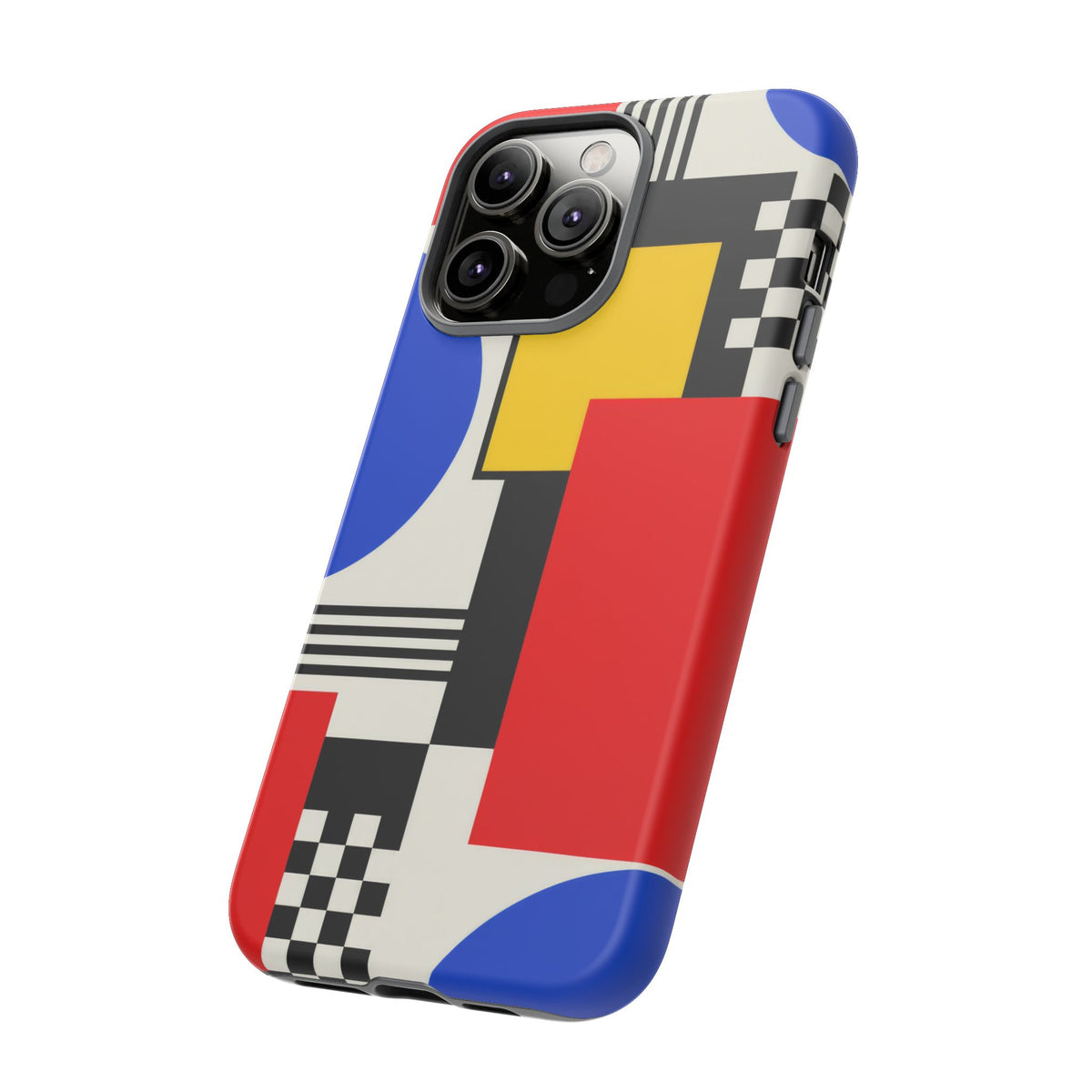 Primary Frequency iPhone Tough Case | Primary Color Geometry