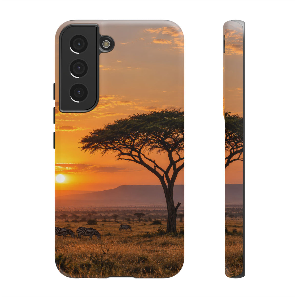 Amber Acacia Samsung Galaxy Tough Case | african sunset