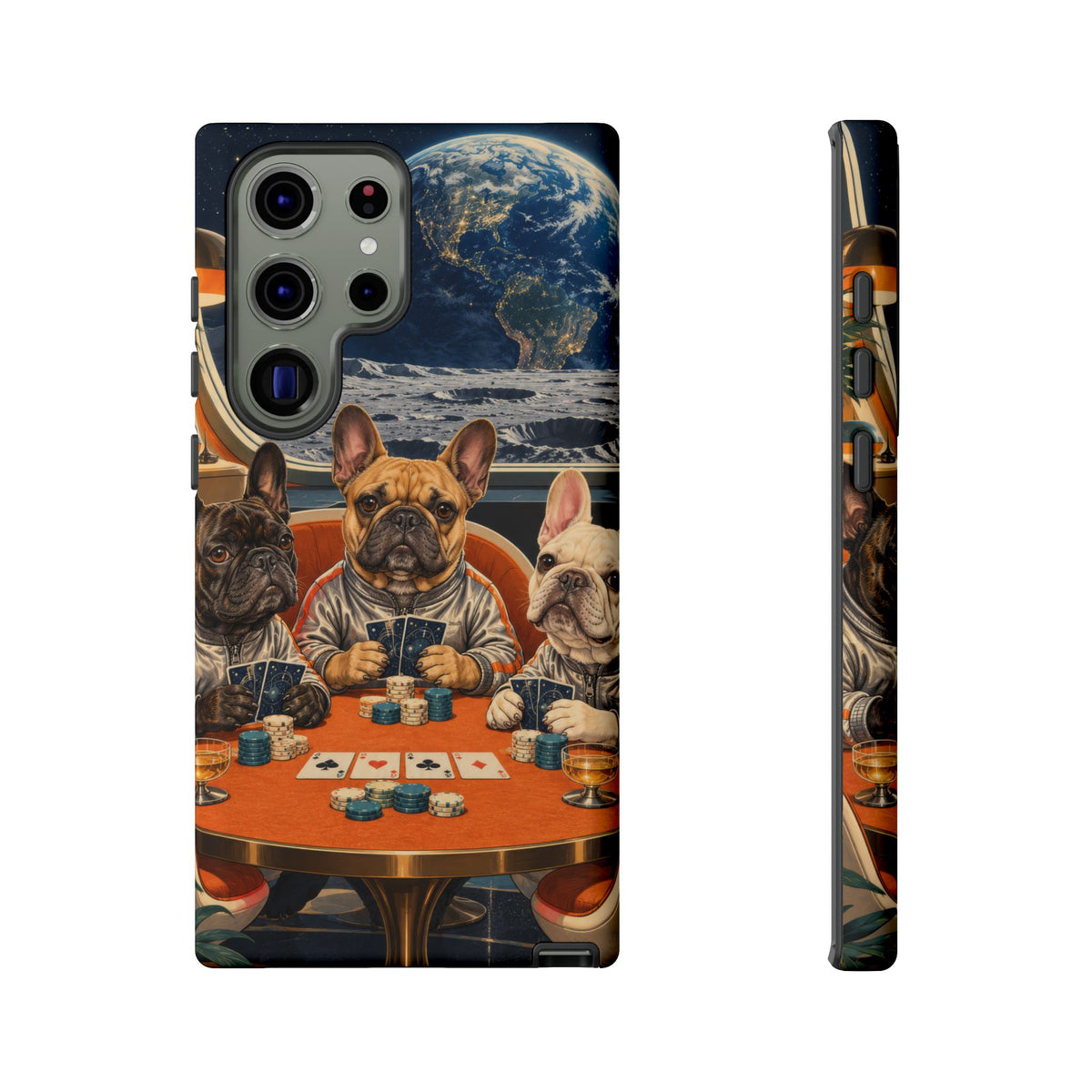 Lunar Card Club Samsung Galaxy Tough Case | french bulldog