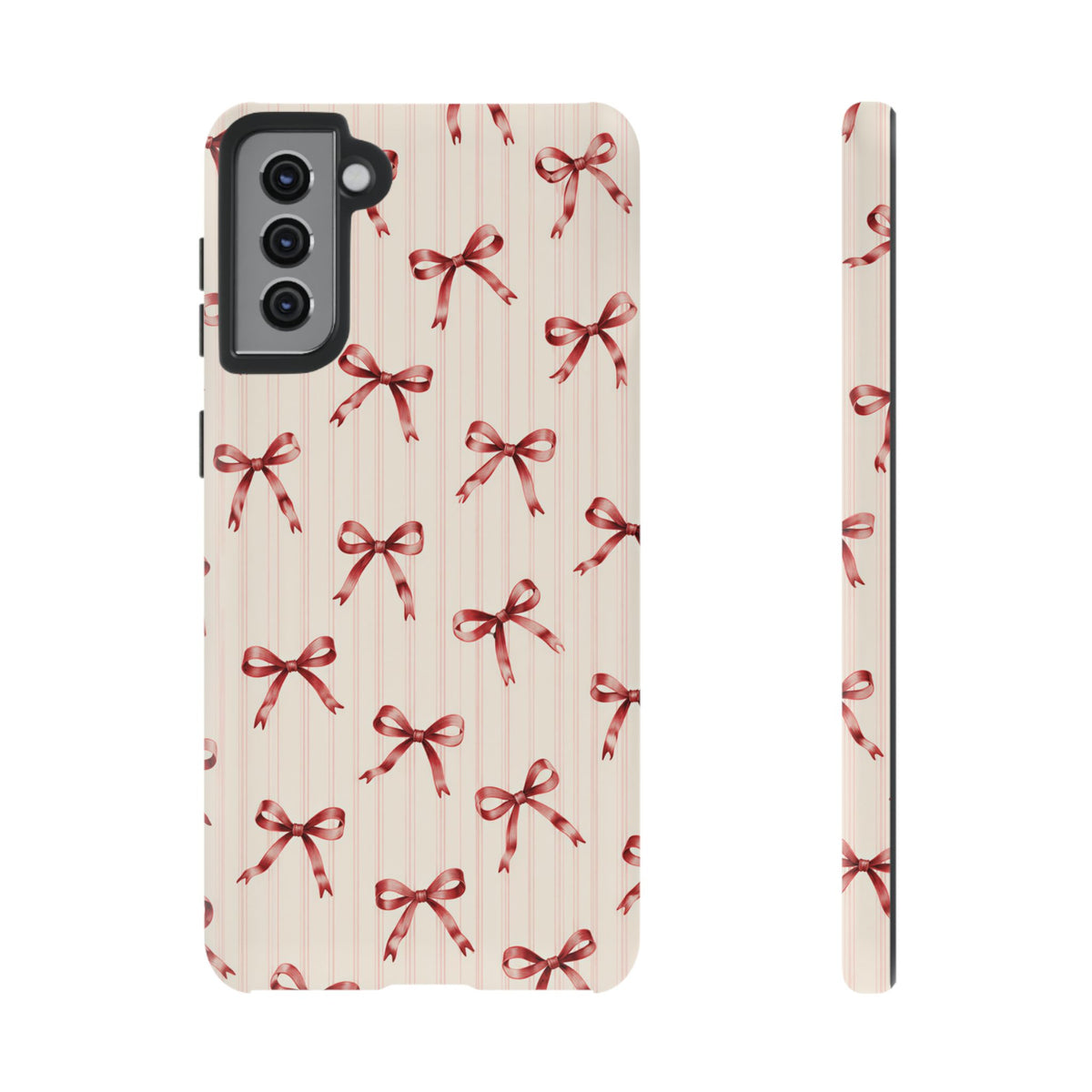 Red Bow Samsung Galaxy Tough Case | Ribbon Waltz