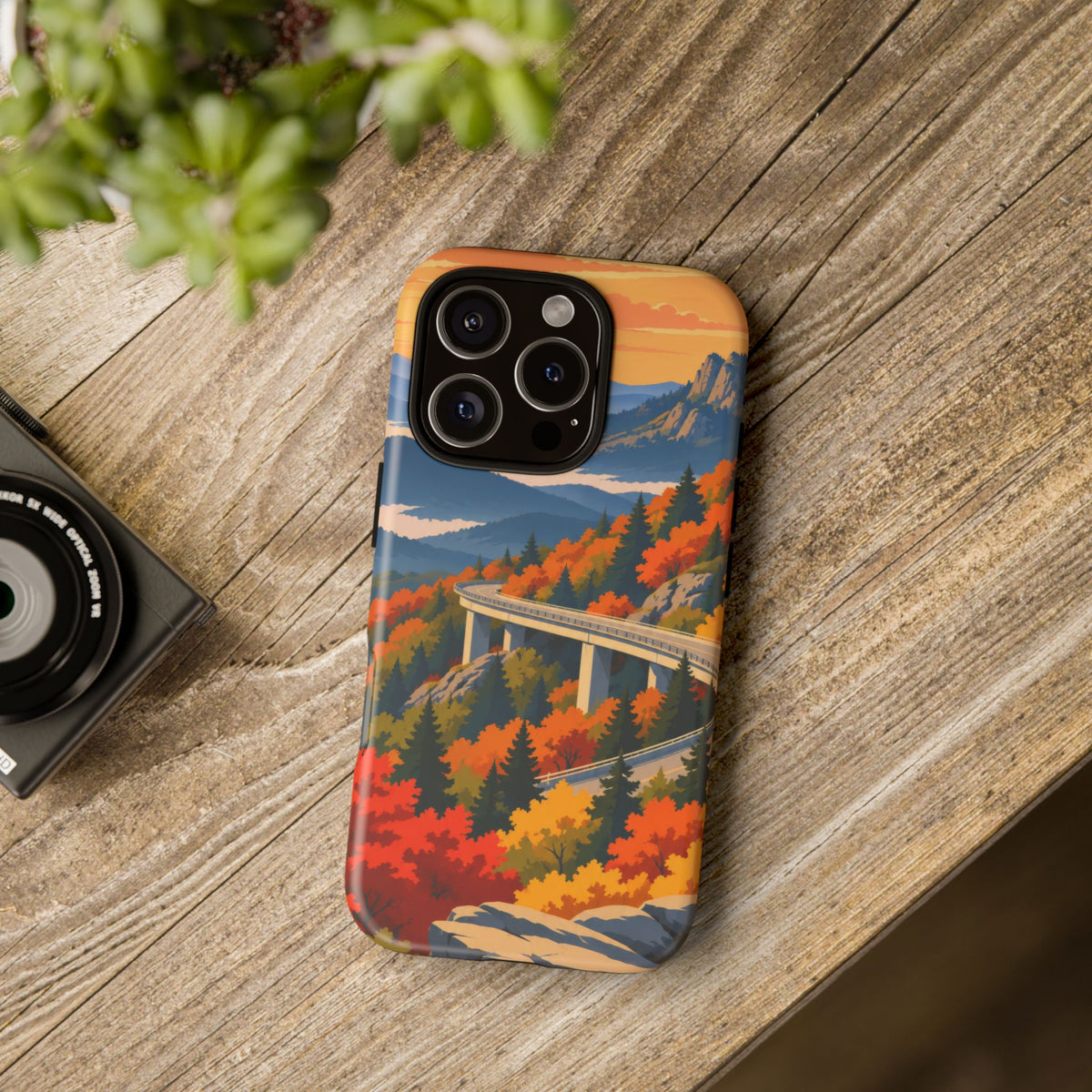 Blue Ridge Parkway — Viaduct Morning iPhone Tough Case