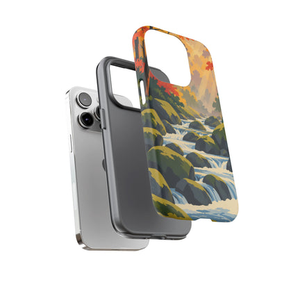 Great Smoky Mountains — Autumn Creek iPhone Tough Case