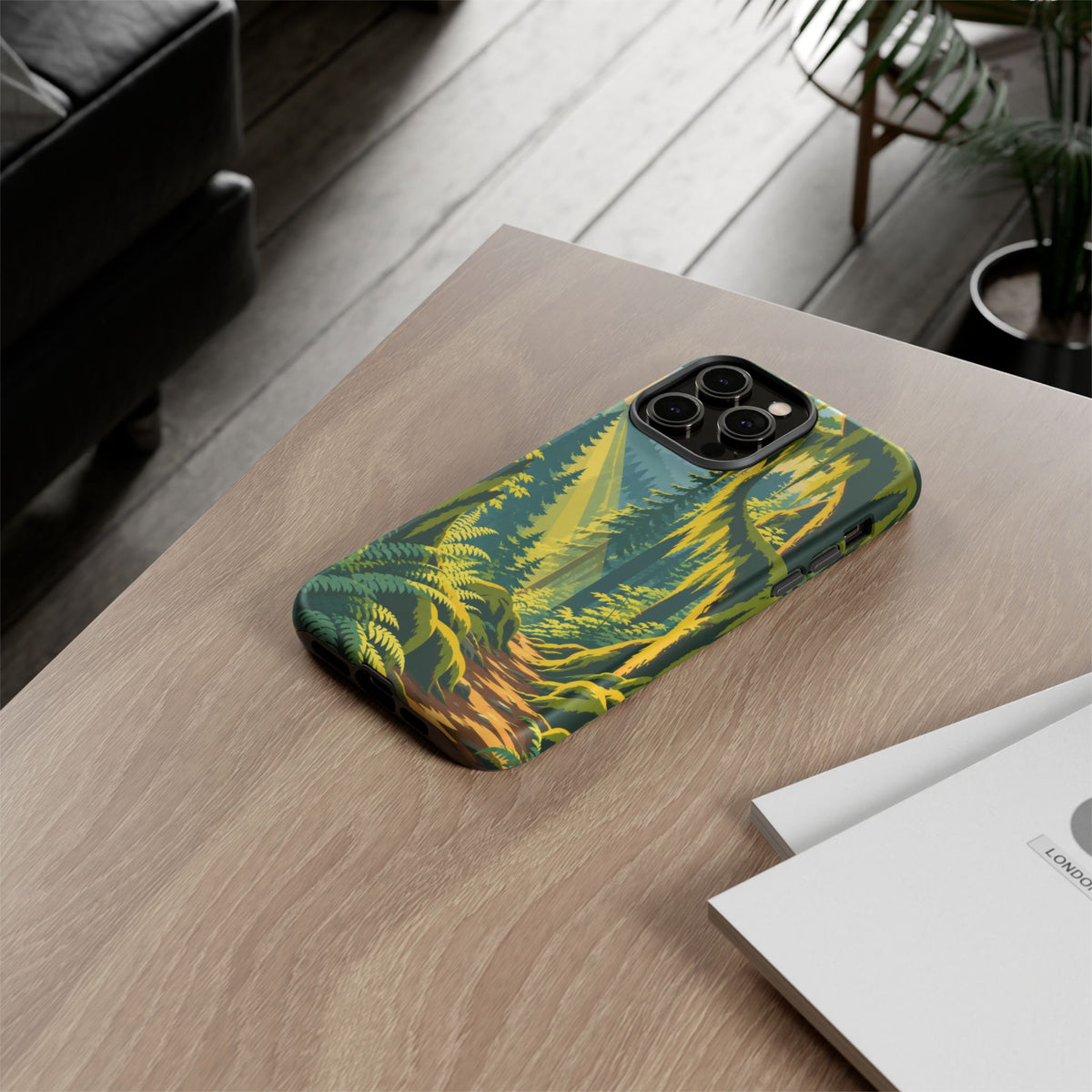 Hoh Rain Forest — Mosslight iPhone Tough Case
