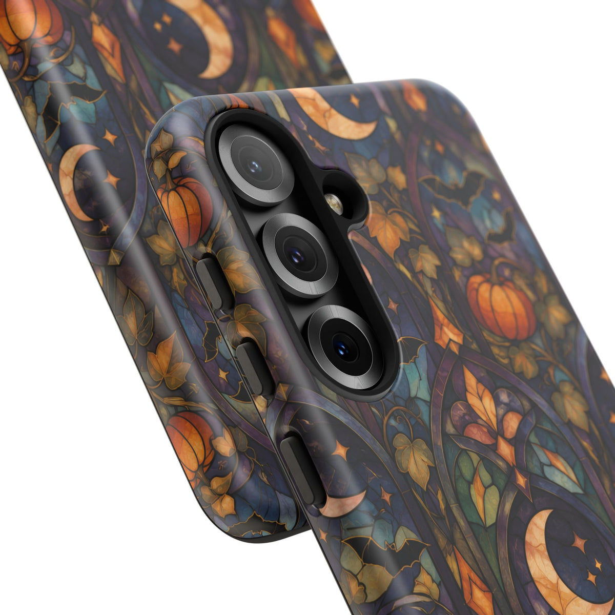 Amber Moon Window Samsung Galaxy Tough Case | celestial halloween
