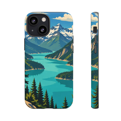 Cascades — Diablo Blue iPhone Tough Case