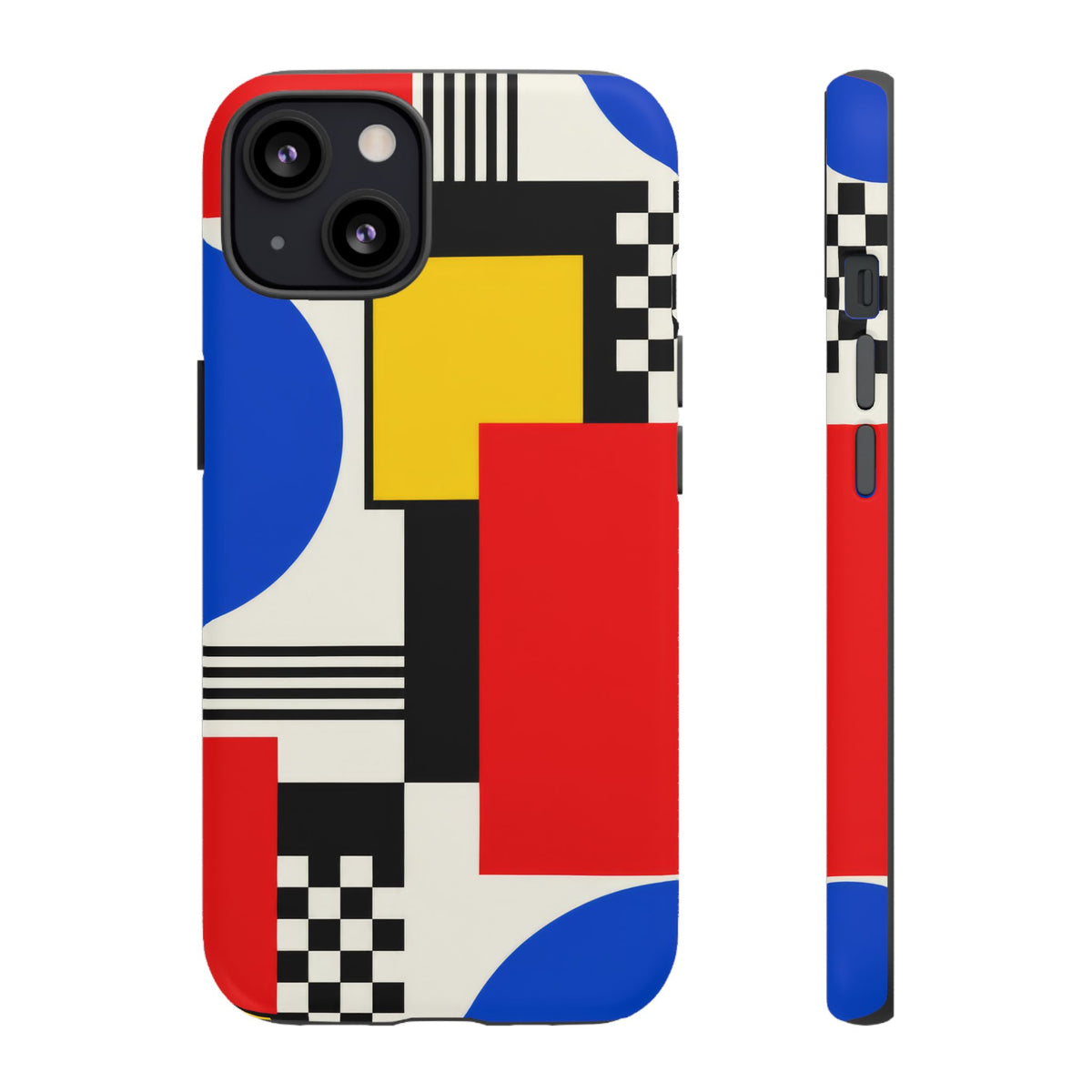 Primary Frequency iPhone Tough Case | Primary Color Geometry