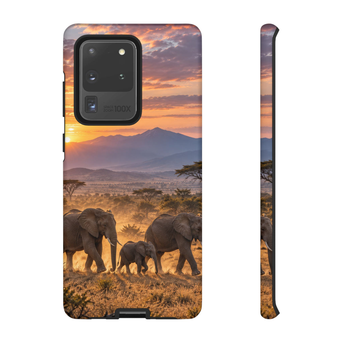 Elephants at First Light Samsung Galaxy Tough Case | african elephants