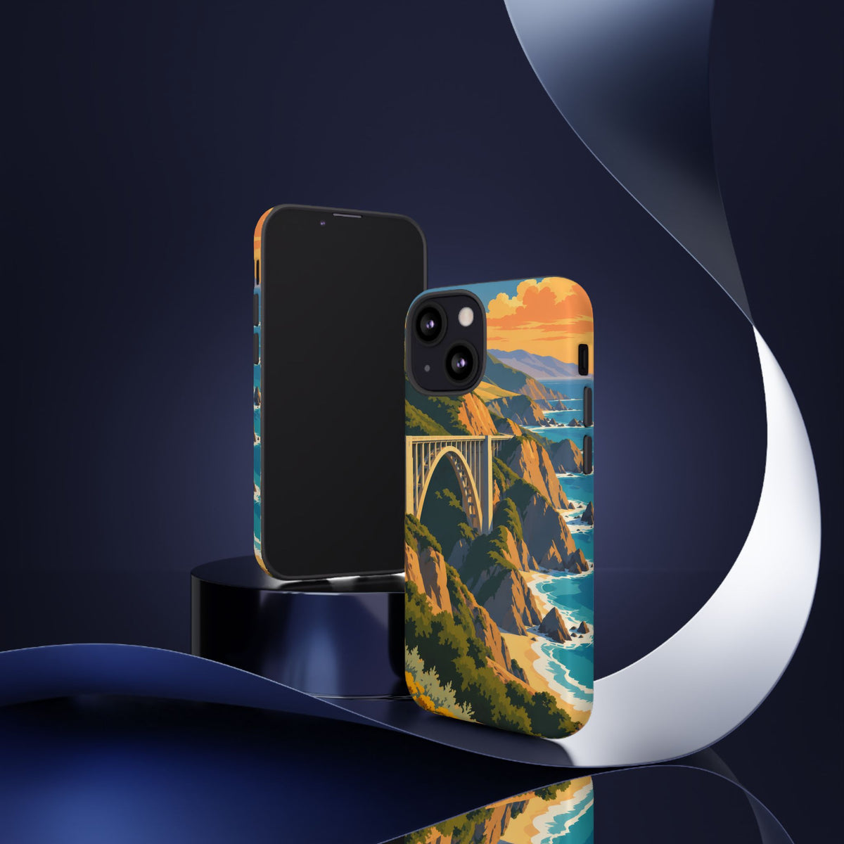 Big Sur — Coastal Arc iPhone Tough Case
