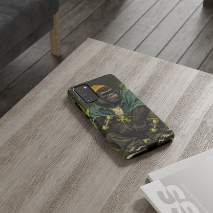 Concrete Jungle Samsung Galaxy Tough Case | Skater Gorilla Illustration