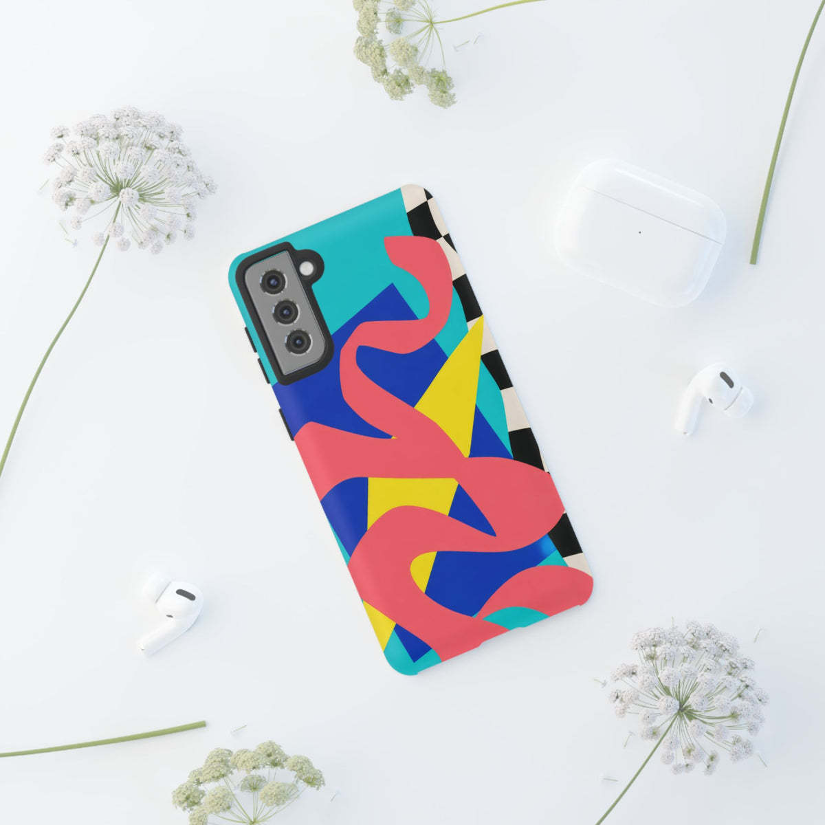 Cut Loose Samsung Galaxy Tough Case | Retro Abstract Art