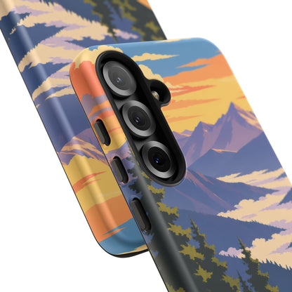 Misty Mountains — Amethyst Pass Samsung Galaxy Tough Case