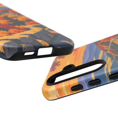 Skyline Drive — Overlook Gold Samsung Galaxy Tough Case