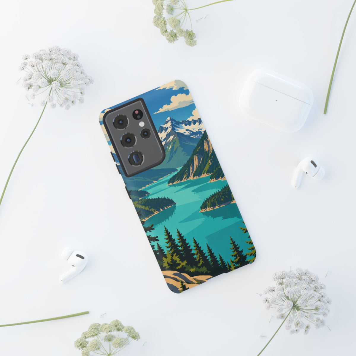 Cascades — Diablo Blue Samsung Galaxy Tough Case