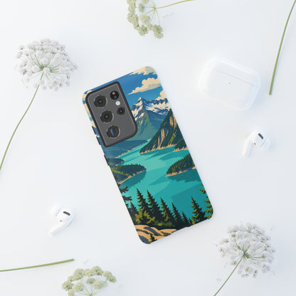 Cascades — Diablo Blue Samsung Galaxy Tough Case