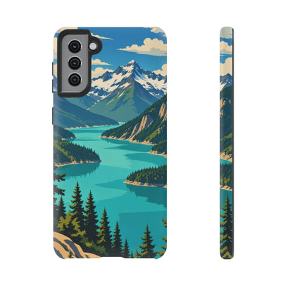 Cascades — Diablo Blue Samsung Galaxy Tough Case