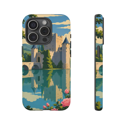 English Castle — Moat and Roses iPhone Tough Case