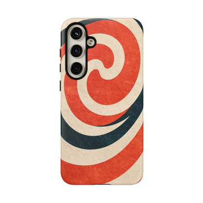 Ember Spiral Samsung Galaxy Tough Phone Case