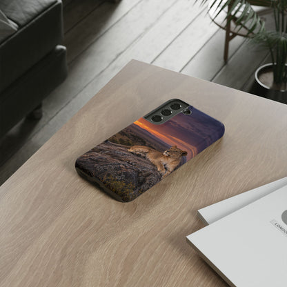 Lioness in the Blue Hour Samsung Galaxy Tough Case