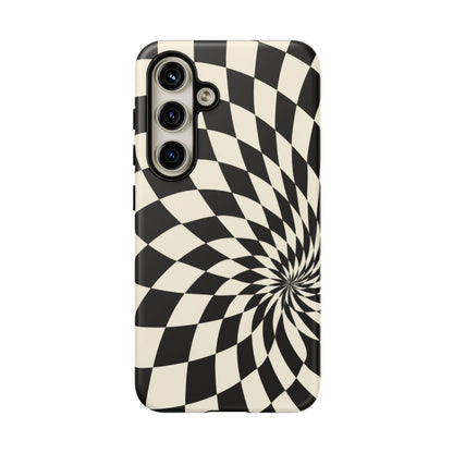 Twist Theory Samsung Galaxy Tough Case | Optical Checkerboard