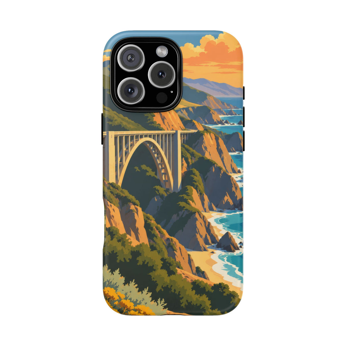 Big Sur — Coastal Arc iPhone Tough Case