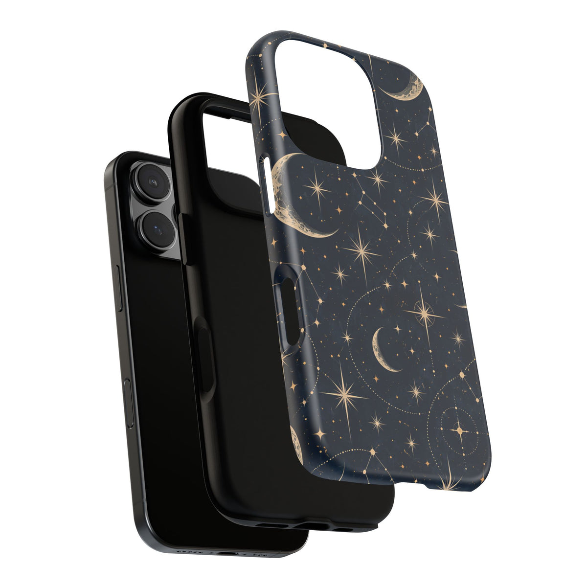 Celestial Moon iPhone Tough Case | Nocturne Atlas