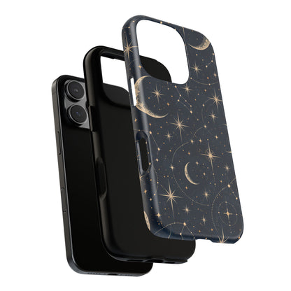 Celestial Moon iPhone Tough Case | Nocturne Atlas